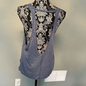 Lululemon size 8 open back tank top